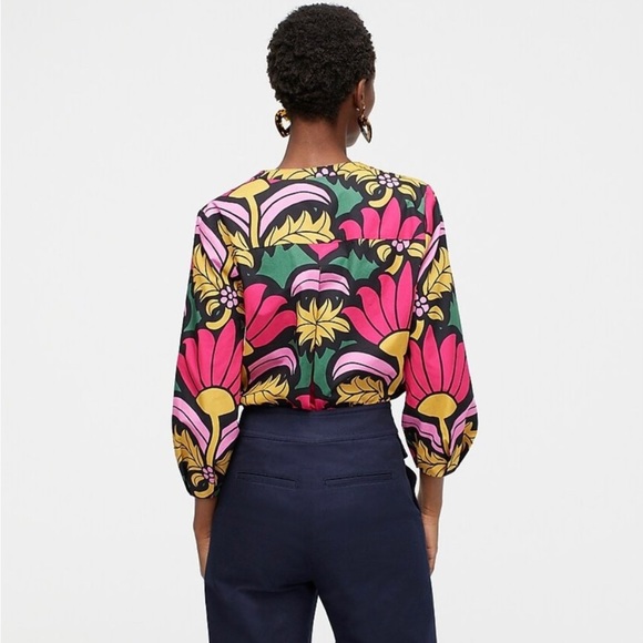 J. Crew Ratti Top NEW S - Picture 2 of 9